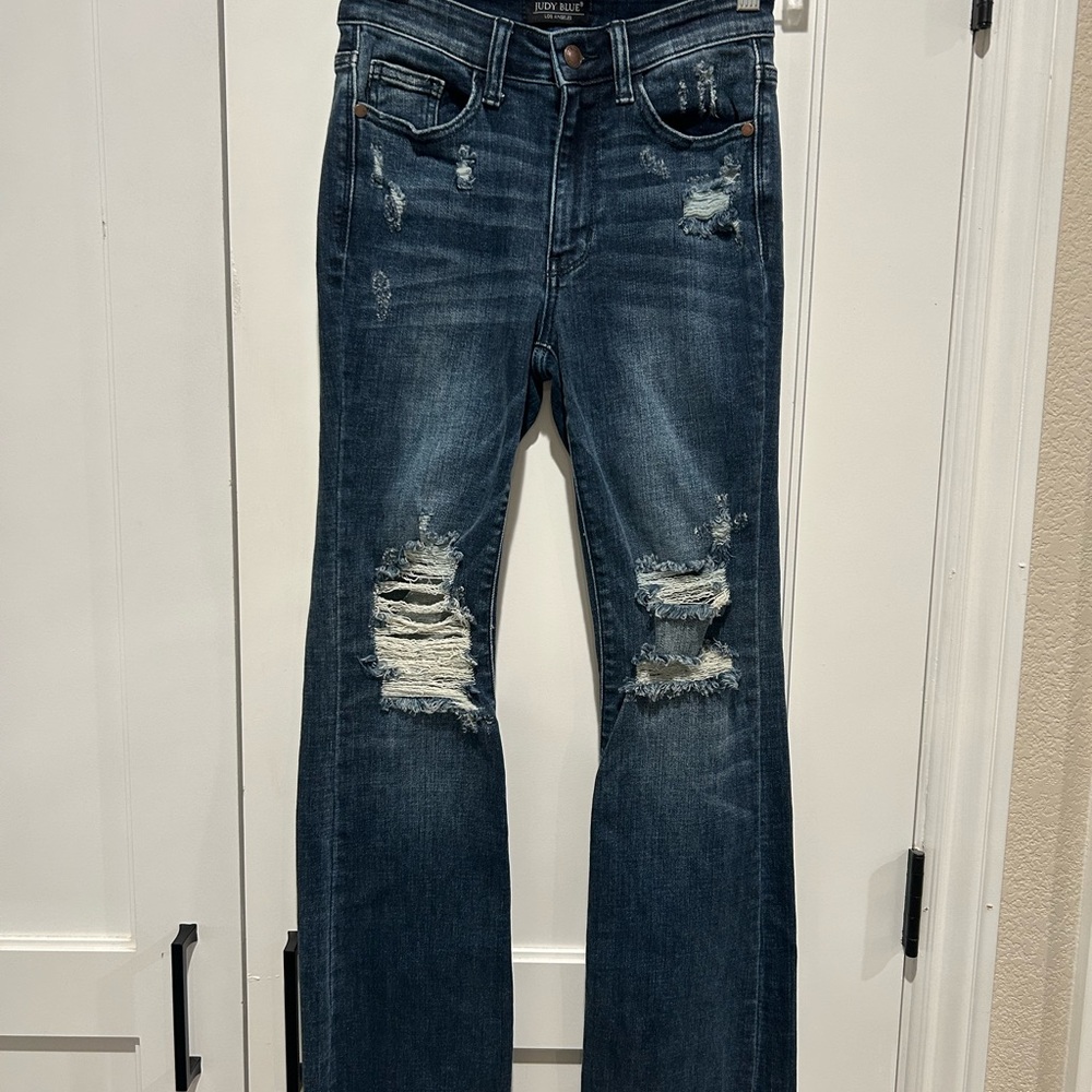 Judy Blue Dark Wash Slim Bootcut Jeans